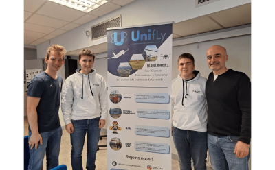 Un nouveau partenariat entre la Fédération et UniFLY, club aéronautique étudiant